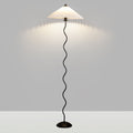 Vintage White Floor Lamp
