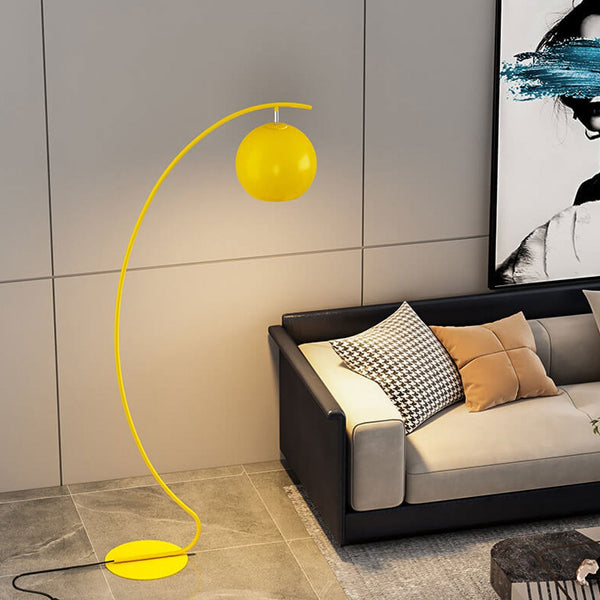 Nordic Yellow Floor Lamp