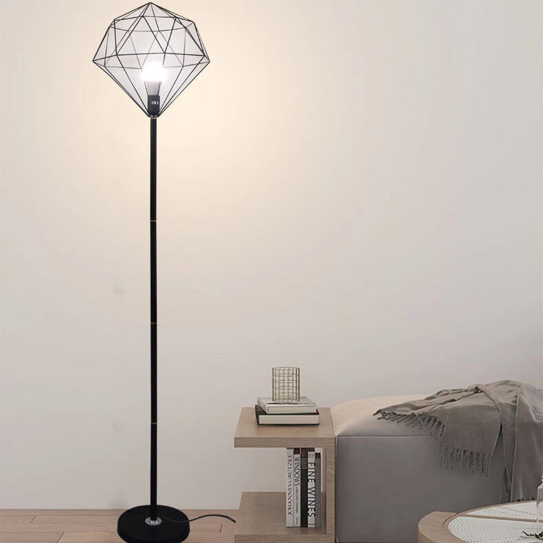 Contemporary Black Floor Lamp