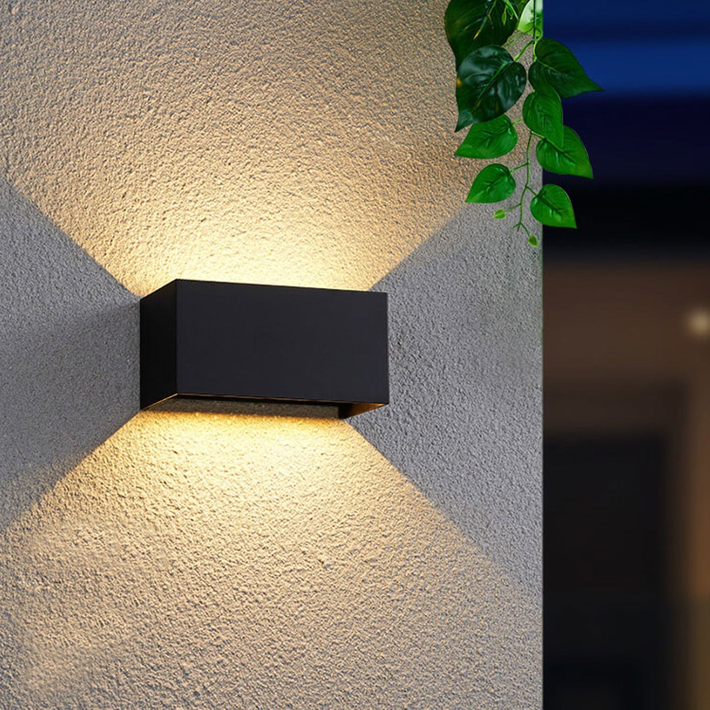 Modern Outdoor Waterproof Up Down LED Wall Sconce