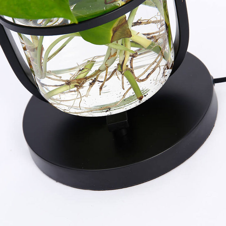 Contemporary Black 2-Light Floor Lamp