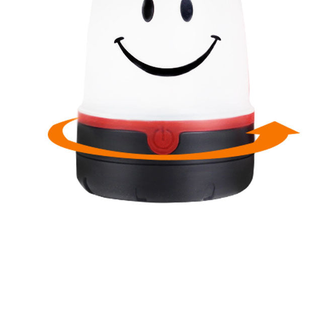 Creative Smiley Lantern Outdoor Camping LED Table Lamp