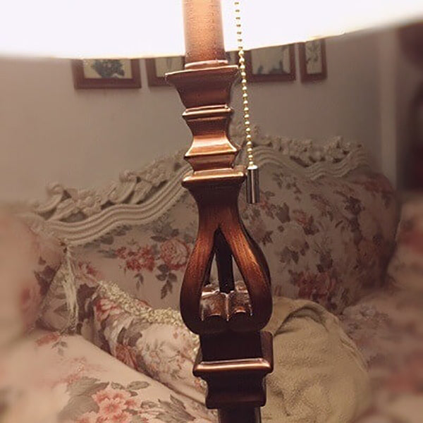 European Brown Floor Lamp