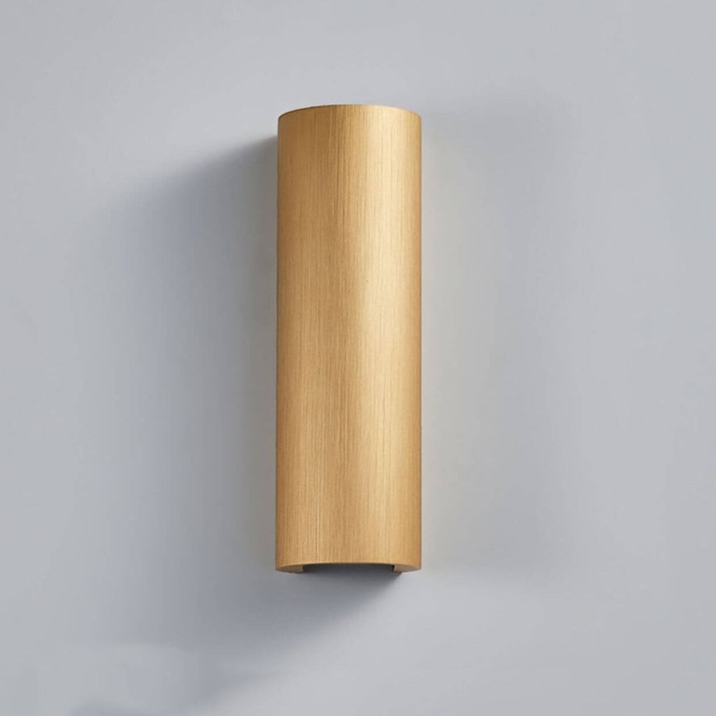Modern Minimalist Aluminum Cylindrical LED Wall Sconce