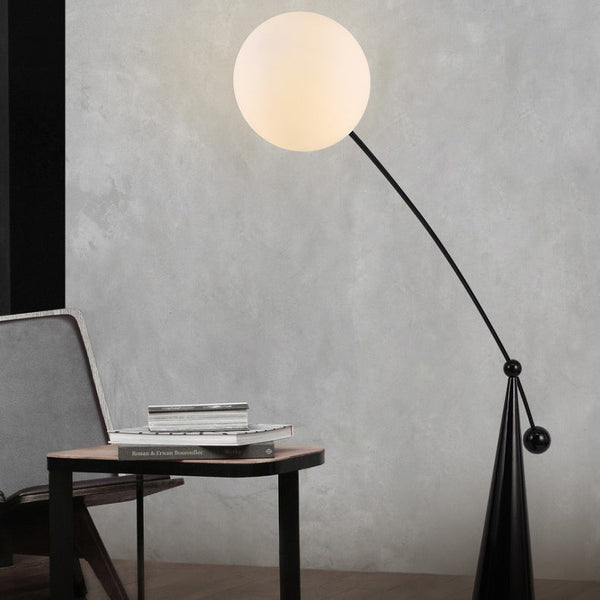 Contemporary Black Floor Lamp