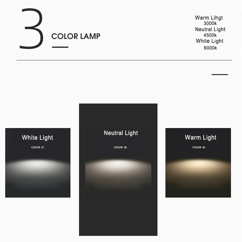 Nordic Linen White Ring 1-Light Dimmable Table Lamp