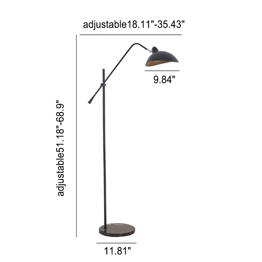 Sleek Modern Black Floor Lamp
