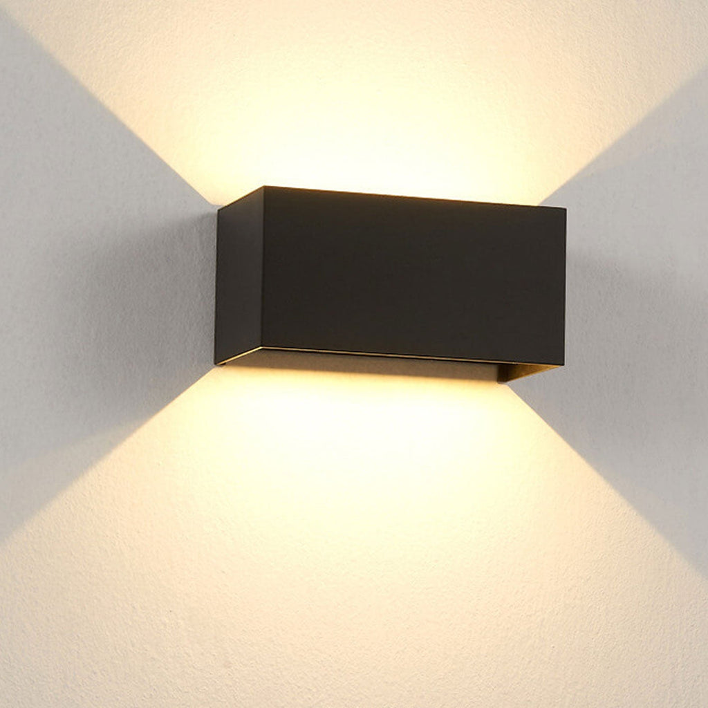 Modern Outdoor Waterproof Up Down LED Wall Sconce