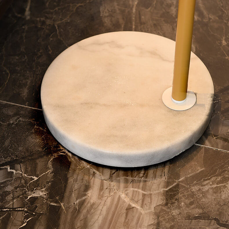 Vintage Beige Floor Lamp