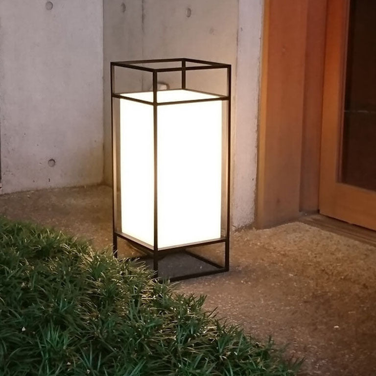 Japanese Black Floor Lamp