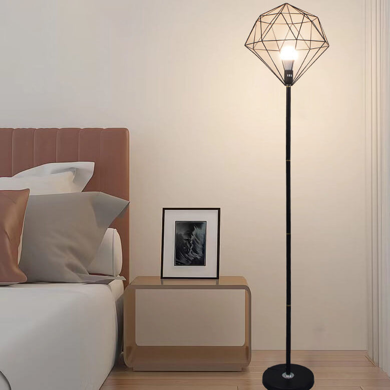 Contemporary Black Floor Lamp