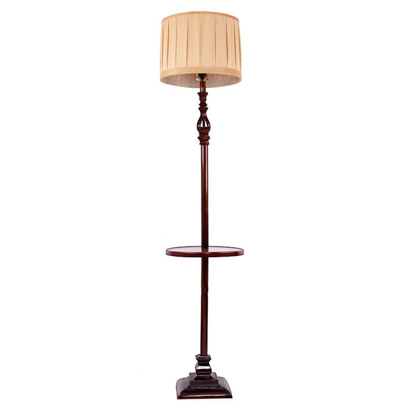 European Brown Floor Lamp
