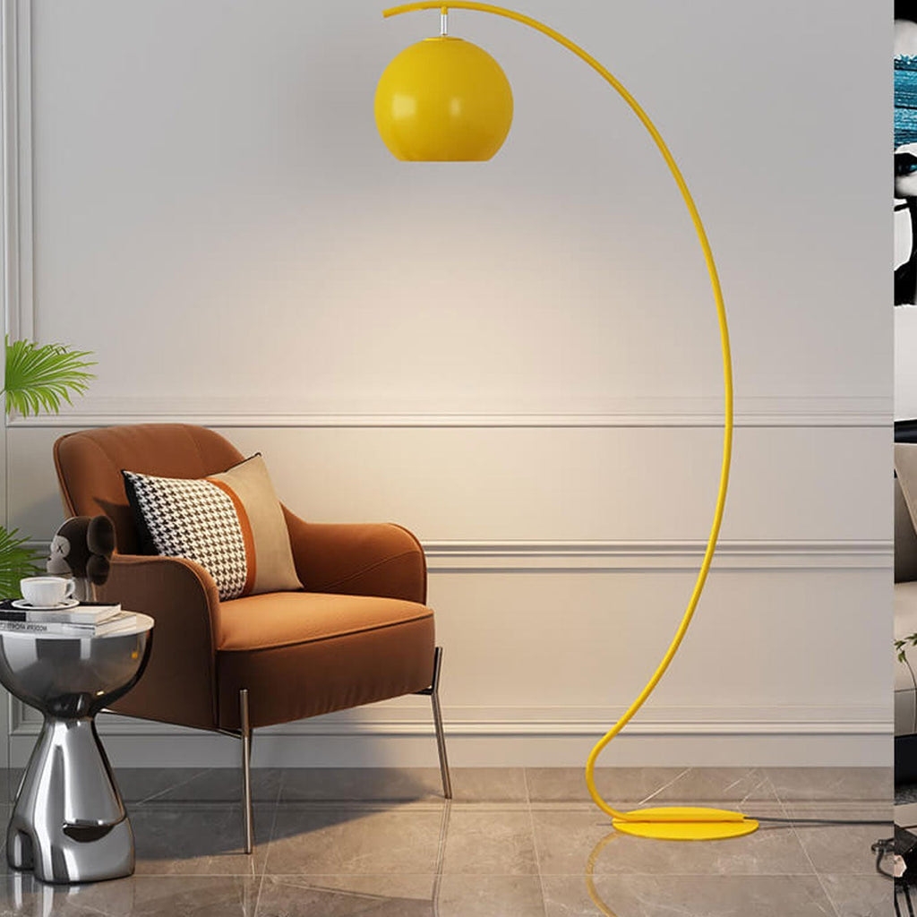 Nordic Yellow Floor Lamp