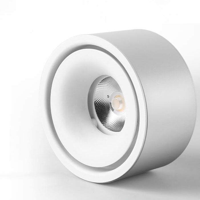 Modern Minimalist Round Aluminium Rotatable Folding Wall Sconce