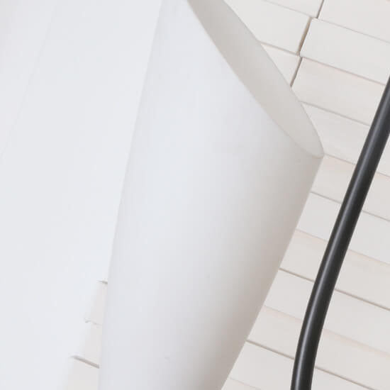 Retro Black Floor Lamp