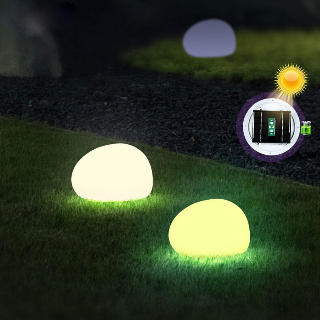 Modern White Outdoor Stake Light