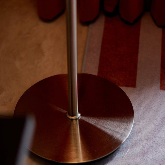 Retro Beige 2-Light Floor Lamp
