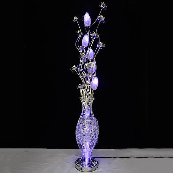 Contemporary Gold Floor Lamp