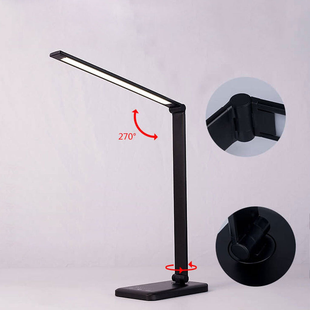 Simple Folding Wireless Rechargeable LED Eye Desk Lamp