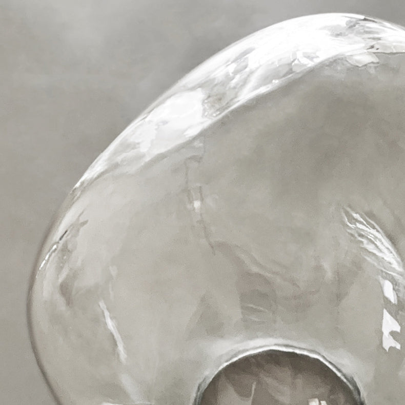 Modern Minimalist Irregular Spherical Glass Wall Sconce