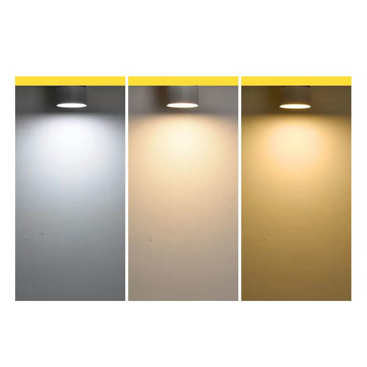 Modern Minimalist Round Aluminium Rotatable Folding Wall Sconce