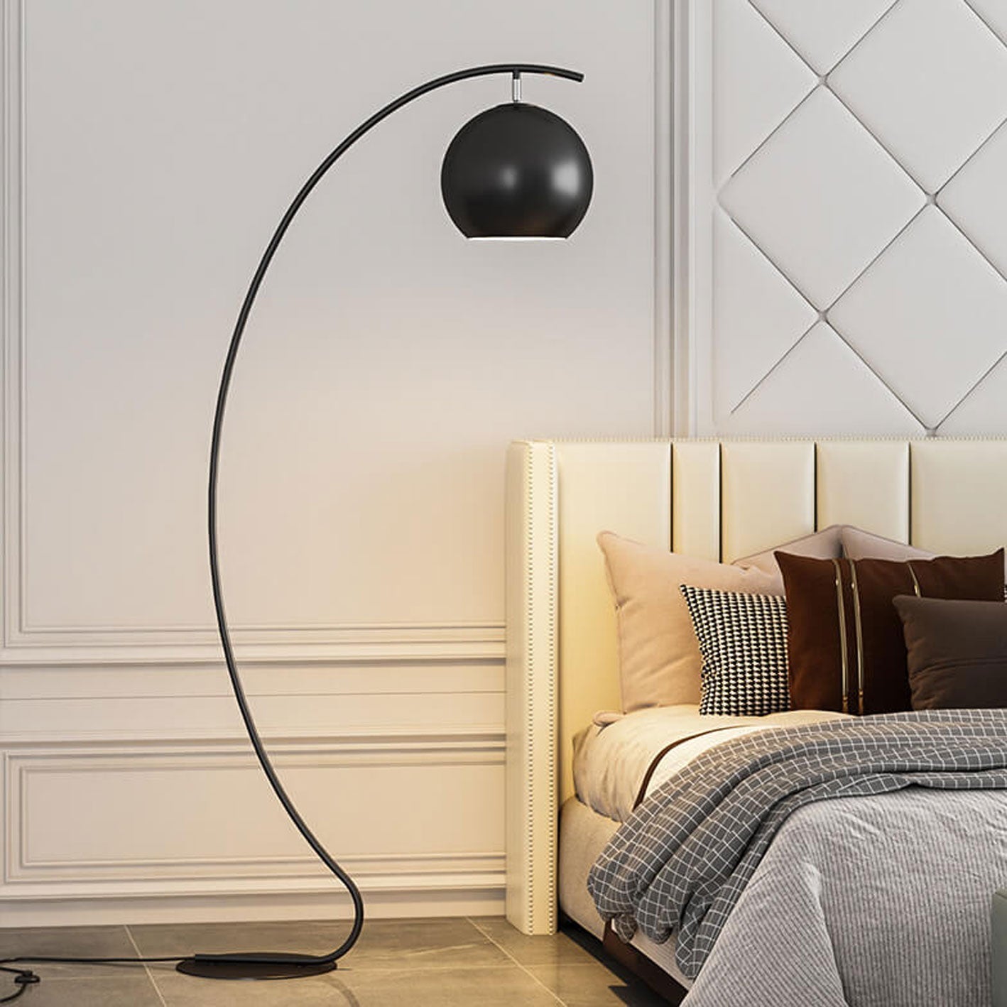 Nordic Yellow Floor Lamp