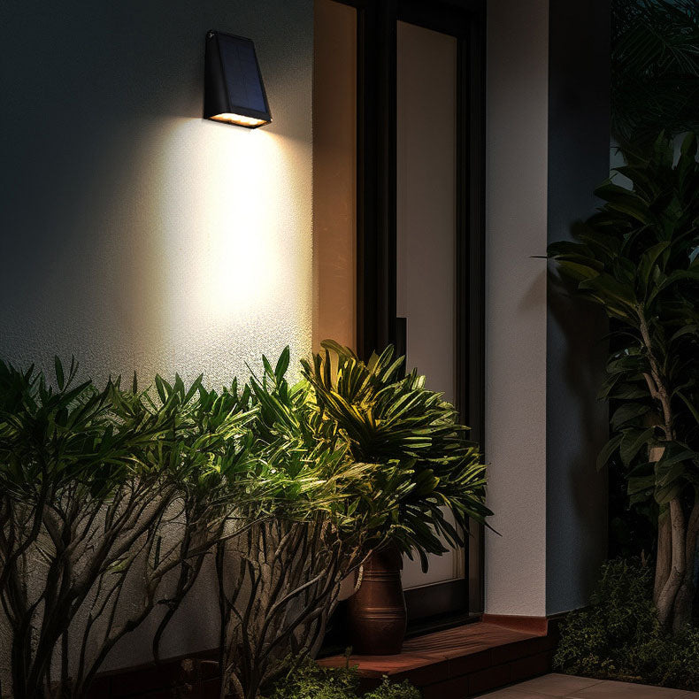Modern Minimalist Solar Rectangular Trapezoidal Wall Sconce