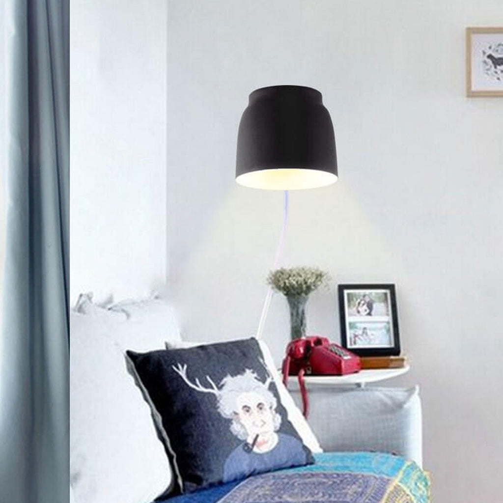 Nordic Minimalist Column Barrel Rotatable Wall Sconce