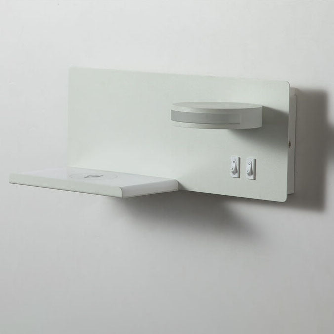 Modern Smart Flat USB LED Reading Wall Sconce