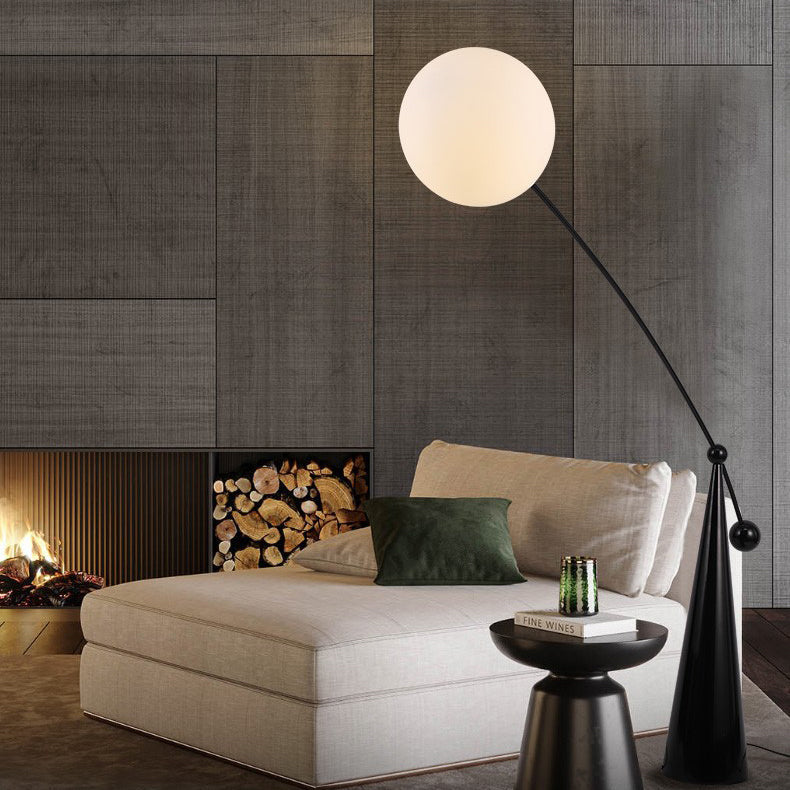 Contemporary Black Floor Lamp