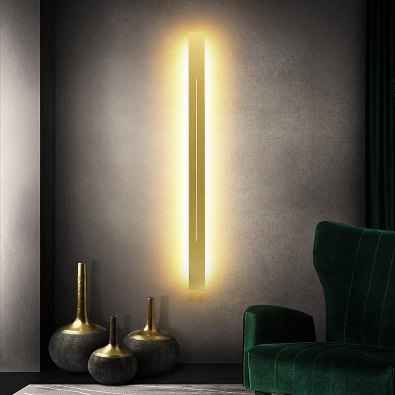 Minimalist Elongated Bar Shaped Acrylic LED Wall Sconce