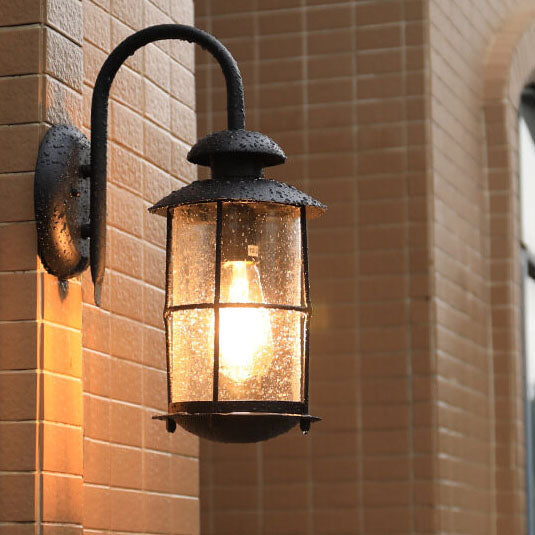 European Industrial Vintage Waterproof Outdoor Wall Sconce