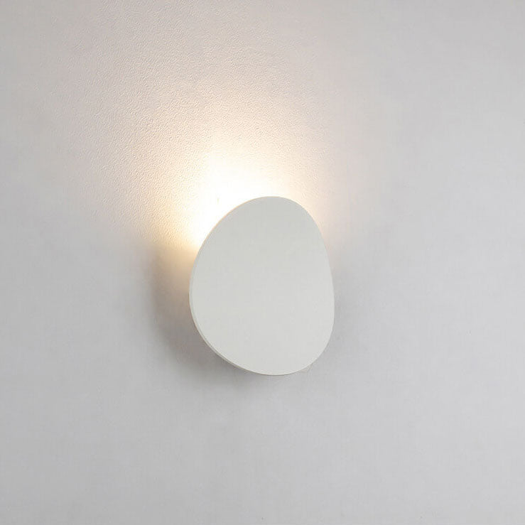 Minimalist Round 1-Light LED Indoor Outdoor Wall Sconce