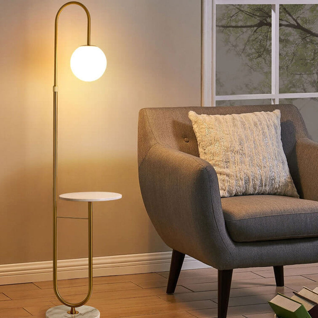 Nordic Black Floor Lamp