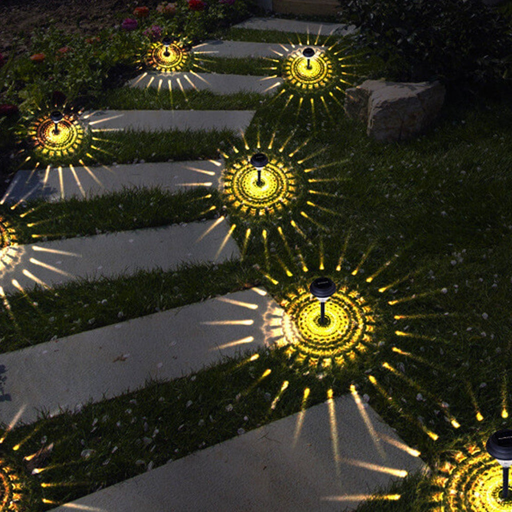 Modern Black Outdoor Stake Light