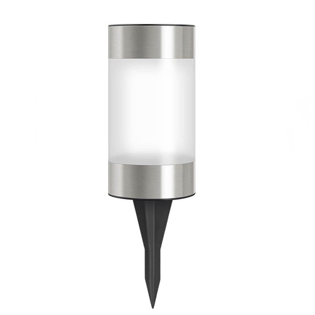 Modern White Outdoor Stake Light