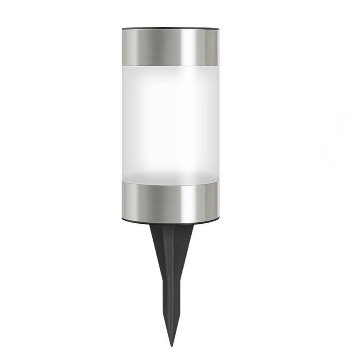 Modern White Outdoor Stake Light
