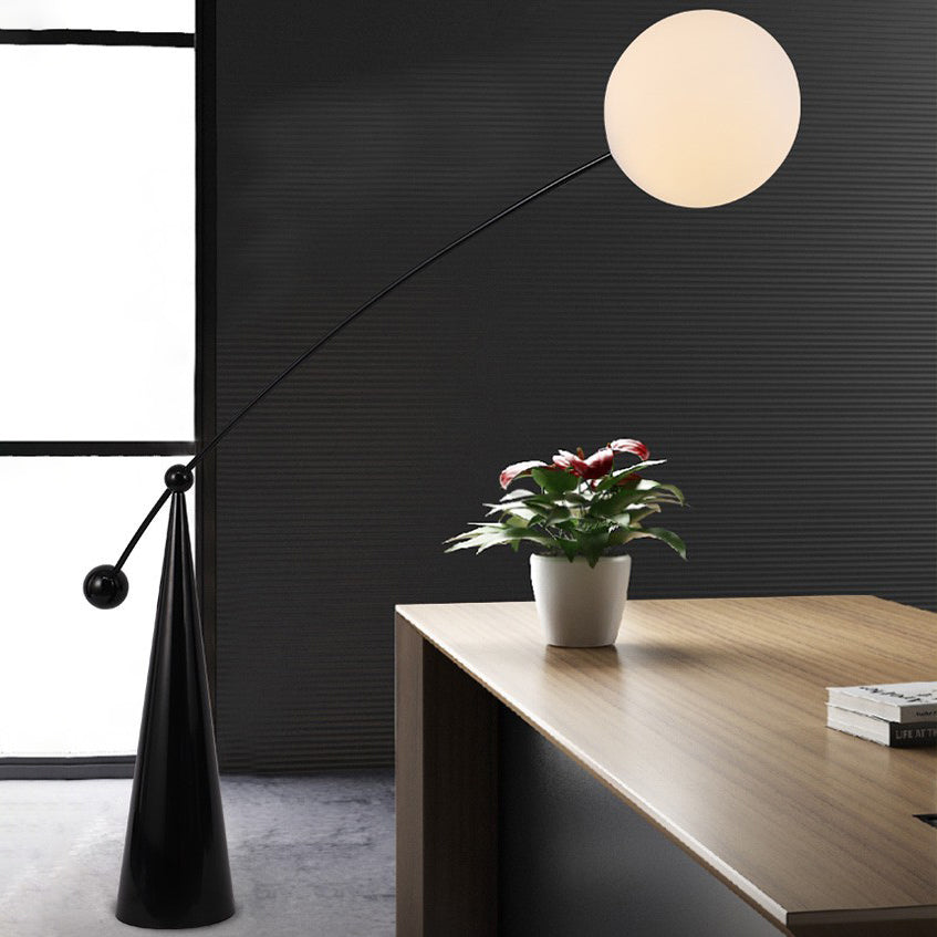 Contemporary Black Floor Lamp