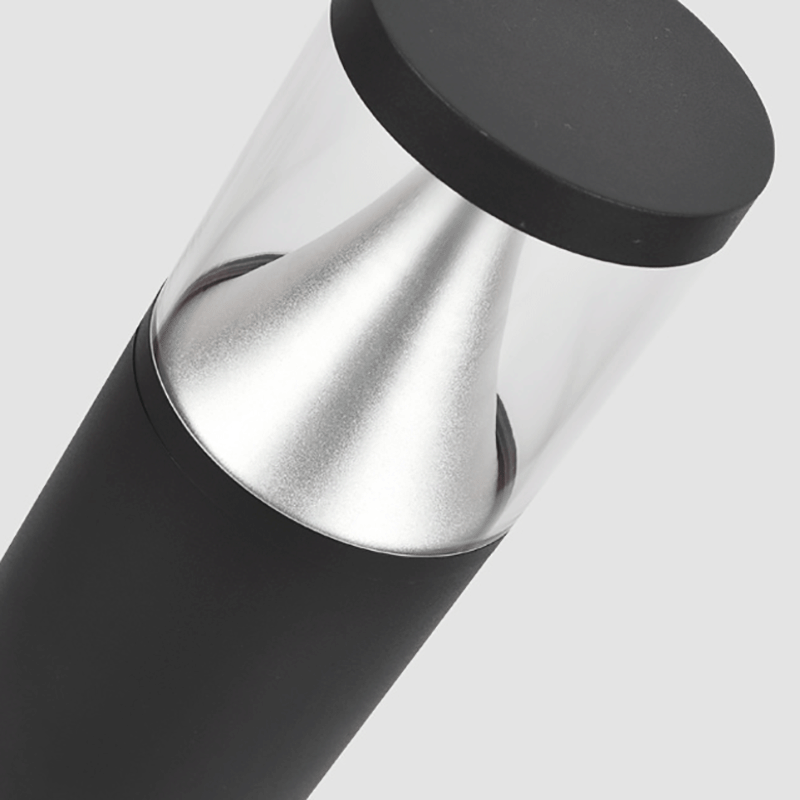 Industrial Black Outdoor Stake Light