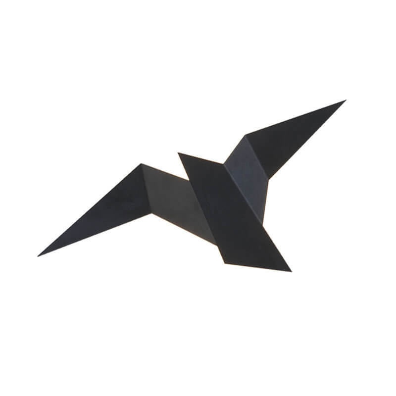 Modern Creative Flying Bird Metal 1-Light LED Wall Sconce