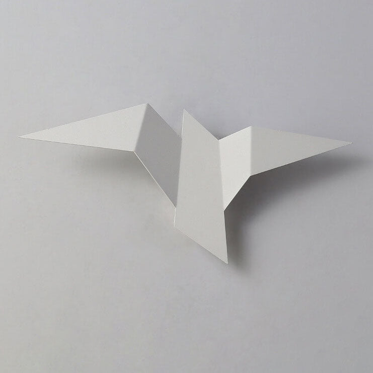 Modern Creative Flying Bird Metal 1-Light LED Wall Sconce