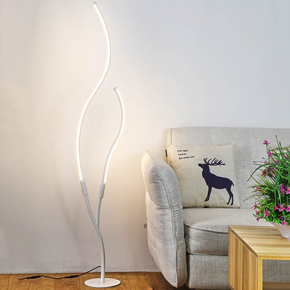 Modern Minimalist White Floor Lamp