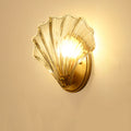 Creative Seashell Glass 1-Light Wall Sconce