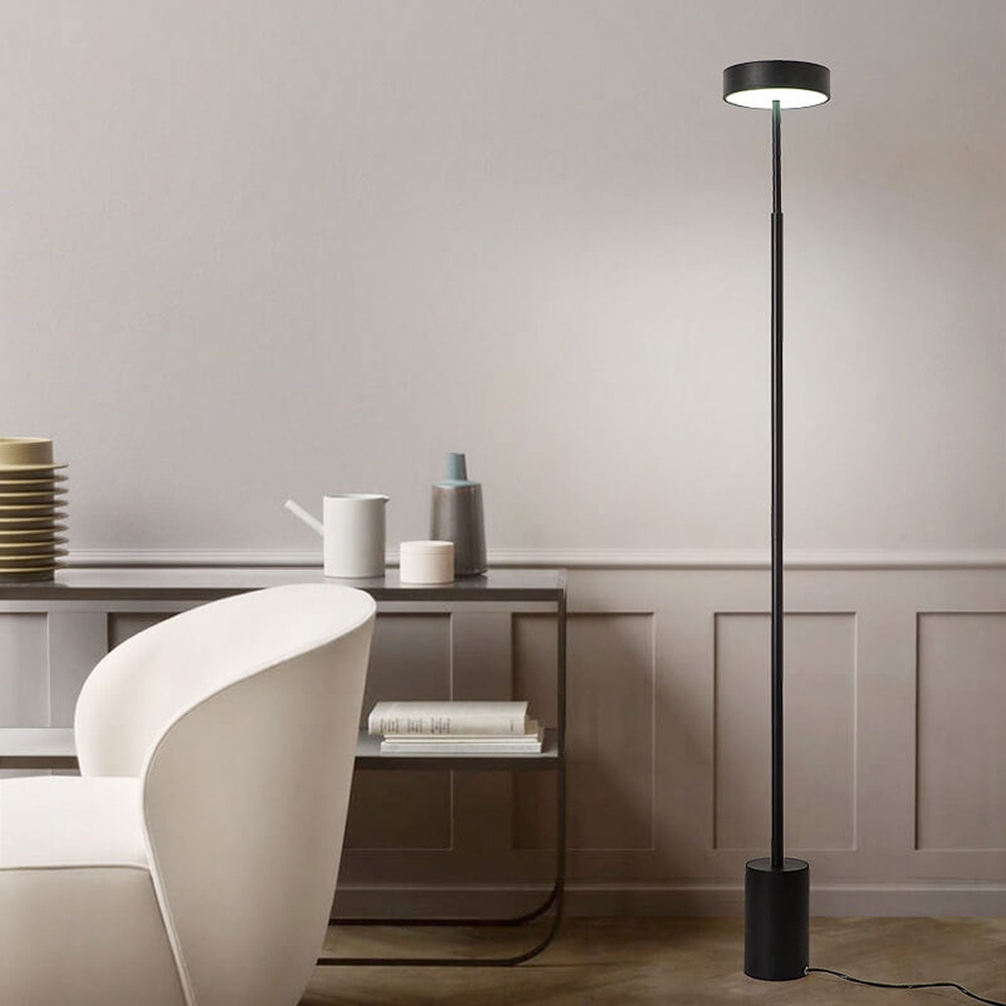 Nordic Black Floor Lamp