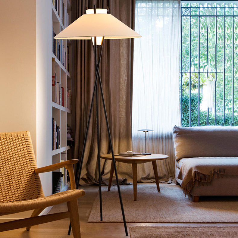 Contemporary Black Floor Lamp