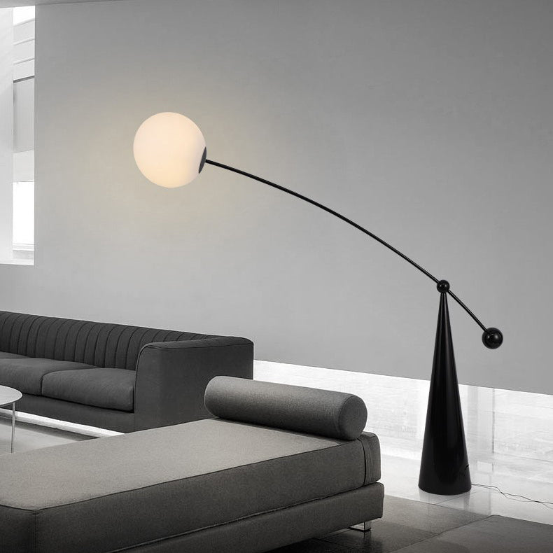 Contemporary Black Floor Lamp
