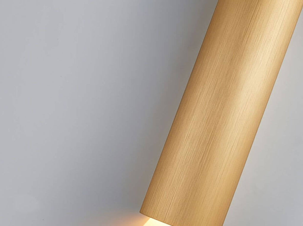 Modern Minimalist Aluminum Cylindrical LED Wall Sconce