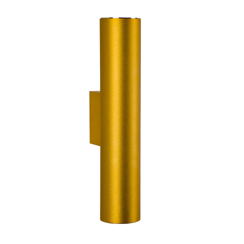Modern Minimalist Round Aluminum Cylindrical Wall Sconce