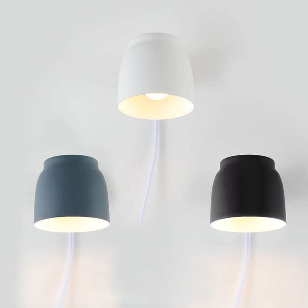 Nordic Minimalist Column Barrel Rotatable Wall Sconce