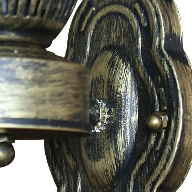 Retro Kerosene-Style 1-Light Wall Sconce